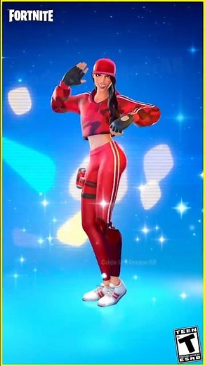 Fortnite BIBBIDIBA Emote Ruby Skin Thicc 🍑😜