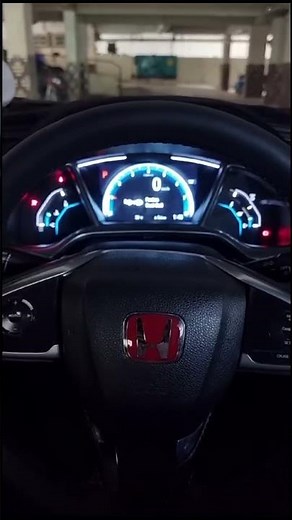 Honda Civic Si Blue Cluster Meter Installed✅#civicsi #hondacars #civic #hondacivicsi #modifiedcivic