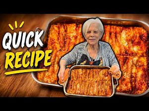 The Easiest Cannelloni Recipe Ever