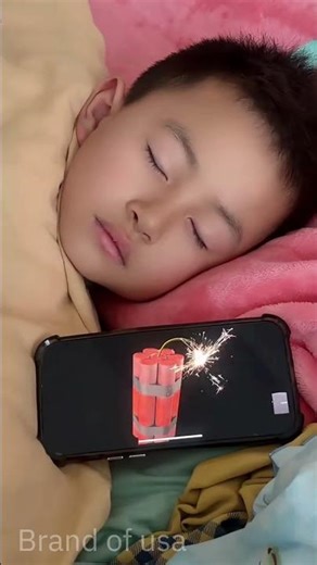 Epic Prank on Sleeping Kid Gone Wrong 😱 #shorts