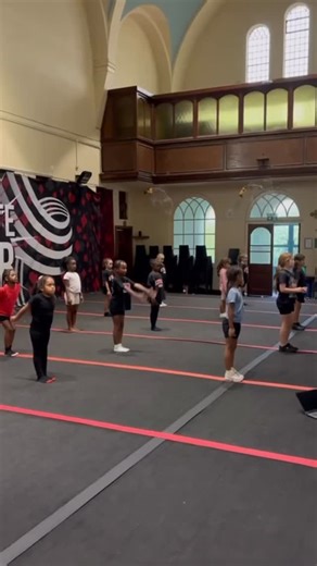 Lucky Charms is a fun, friendly, and welcoming cheer team! They love working together, creating routines, and supporting each other every step of the way. ✨ Ages: 5-8 📅 Thursdays | 5:30–6:45pm Book through our link in bio. #kidscheer #beginnercheer #cheerteam | Ultimate Cheer