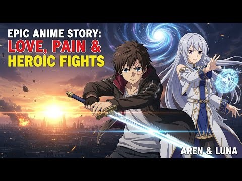 Epic Anime Story: Love, Pain & Heroic Fights | Aren & Luna