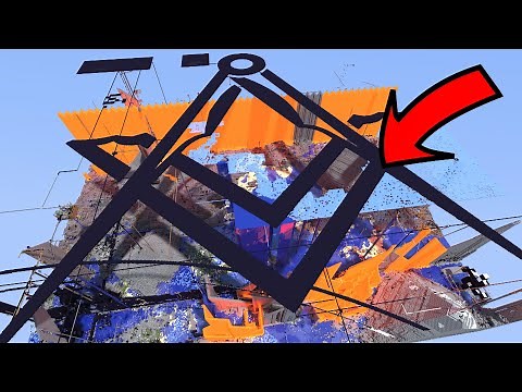 2b2t's MASSIVE Obsidian Structures (Survival, 100k+ Obsidian)