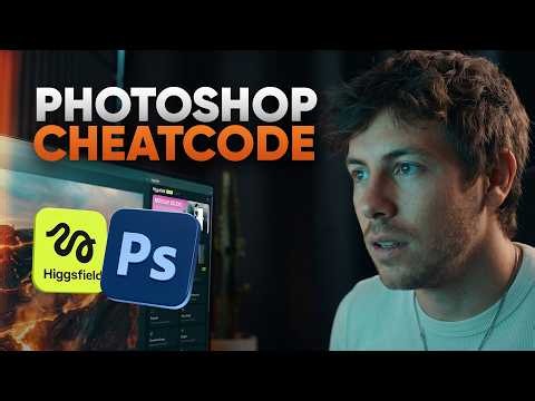 5 Ways To Use AI in PHOTOSHOP - Tutorial ft. Higgsfield