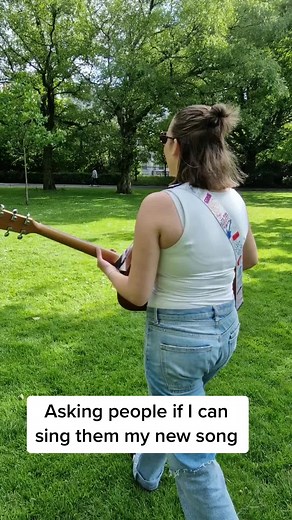 Allie Sherlock Sings New Song to Strangers | Singer in California