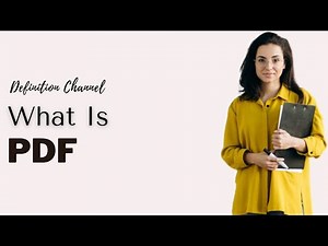 What is PDF Files Mean | Definition of PDF and Meaning Of PDF #DefinitionChannel