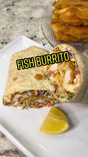 Easy Homemade Fish Burrito Recipe