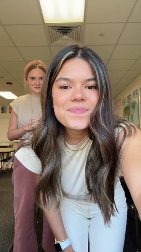 who thinks we should just match our outfits everyday this year?? #teacher #teachersoftiktok #firstyearteacher #newteacher #firstdayofschool #bestie #fyp #foryoupage #ootd #fashion #teacherstyle #haul