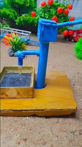 mini water pump project testing time #handpump #scienceproject #mini