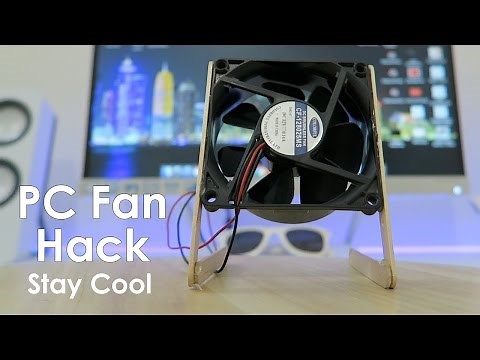 How to make a USB FAN - Simple PC Fan Life Hack