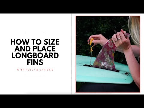 How To Size and Put In Your Longboard Fins