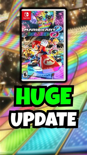 Mario Kart 8 Deluxe Got a HUGE Update 🤯