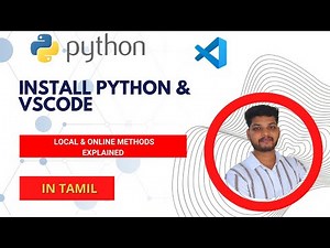 2. Install Python and vs code on locall Machine | Local Installation & Online Compiler Options