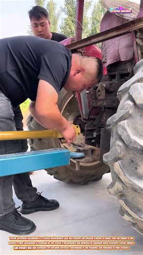 The Art of Tractor Driveshaft Installation