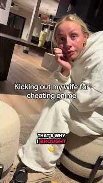 Husband KICKS OUT his wife after she cheated on him with another guy 💔