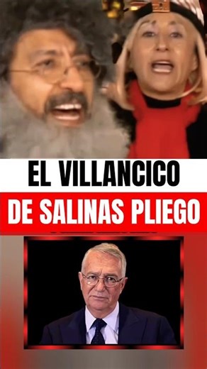 You won't be able to stop laughing at Salinas Pliego's Christmas carol! #humor