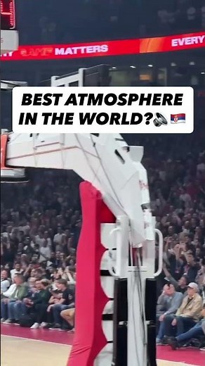 DELIJE NAVIJANJE! red star basketball atmosphere