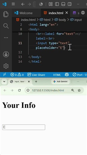 Create Heart Shape Using HTML & CSS ❤️ | CSS Animation Tutorial #shorts #coding #html5 g #python