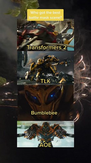 Bumblebee Battle Mask Transformation