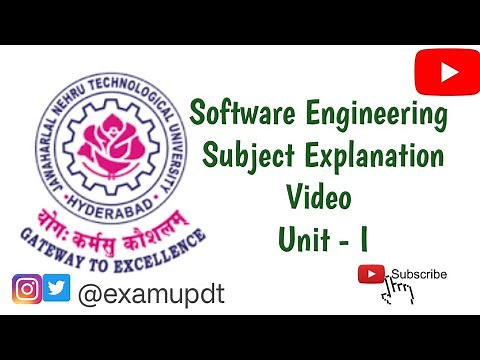 Software Engineering Full Subject Explanation Video | Unit I | Computer Science Engineering