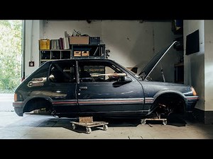 Peugeot 205 GTI restoration begins