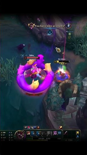 Soulmario 1vs2 - Kled Moment - League of Legends #shorts