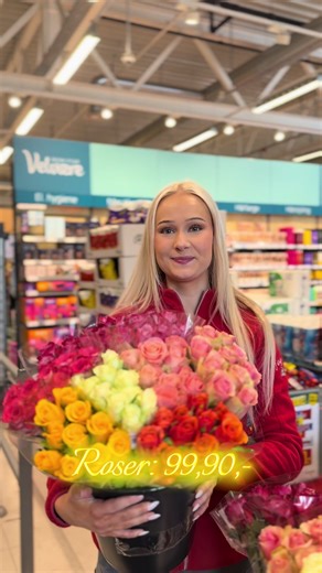 Nydelige roser: kun 99,90,-🌹🥰✨ #europris #europrisgran #roser #valentinsdagen