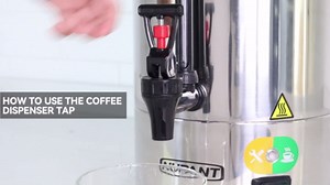 NUPANT Commercial Coffee Urn 50 Cup/8L Coffee Dispenser with Upgraded Percolator, 304 Stainless Steel Hot Water Urn Beverage Dispenser with Keep Warm Mode, Large Coffee Maker for Catering Party