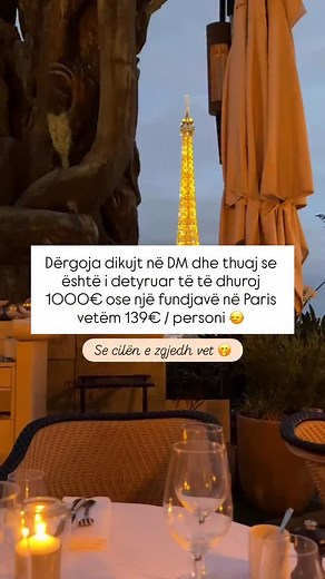 2K views |  Une mendoj se 139 € në Paris është zgjidhja e vetme! ...