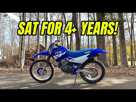 2001 Yamaha TTR 225 Brought Back to Life After Sitting 4 Years!