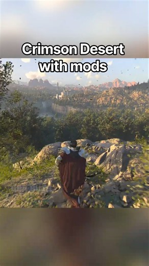 Crimson Desert with mods #crimsondesert #gaming #gamingshorts