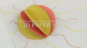 20K views · 94 reactions | *3D Construction Paper Suns* Brighten up...