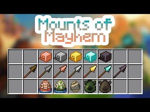 Mounts of Mayhem is Out Now! New Mobs, Weapons, and Armor
