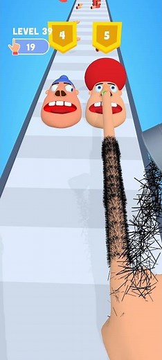 Dirty Finger Run 3D لعبة الاصابع القذرة #androidgames android gameplay short games #العاب_اندرويد