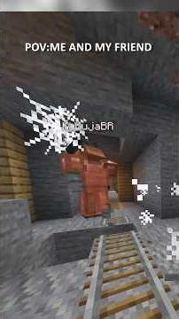 ME AND MY FRIEND when Mining #shorts