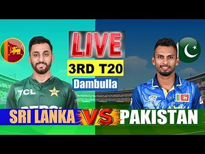 PAKISTAN VS SRI LANKA, 3RD T20I, PAKISTAN TOUR OF SRI LANKA, 2026 - LIVE CRICKET MATCH TODAY EP1