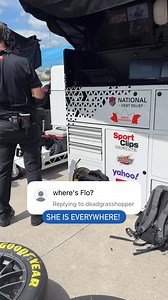 19K views · 132 reactions | Don’t worry! Flo is going everywhere with us! #progressive | Joe Gibbs Racing | Facebook