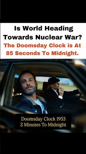 Doomsday Clock at 85 Seconds 😳 Are We Close to Disaster?