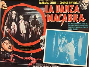 Cine de Terror: LA DANZA MACABRA (1964) Castle of Blood | Barbara Steele | Subtitulada
