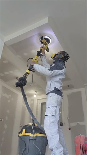 ponçage à la girafe plafond