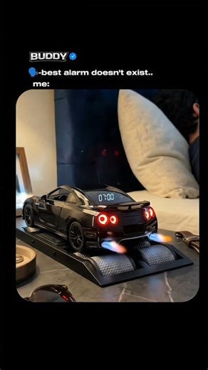 Dream alarm for car guy's 😍