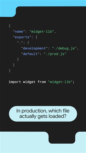 In production, which file actually gets loaded?