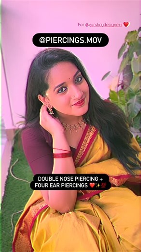Piercing videos on Instagram: "Beautiful Indian girl from Kerala with double nose piercings getting two more ear piercings at the same time #piercings #piercinglove #nosepiercing #doublenosepiercing #piercedgirl #piercinginspiration #piercinglovers #trendingsongs #mallu #mallugirl #mallugirls #mallugram #tamilreels❤️ #tamilsong #mookuthi #bugadi #koka #nath #explorepage✨ #fypppppppppppppppppppppppppppppppppppppppppppppppppppppppppppppppppppppp #fypage"