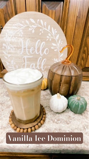 Vanilla Ice Dominion | Iced Coffee Recipe (Starbucks-Style)#vanillaicedcoffee