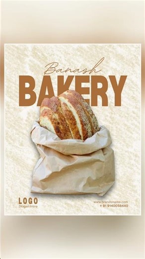 “Make This Bakery Ad Poster Using Canva Mobile!” | shailevisuals