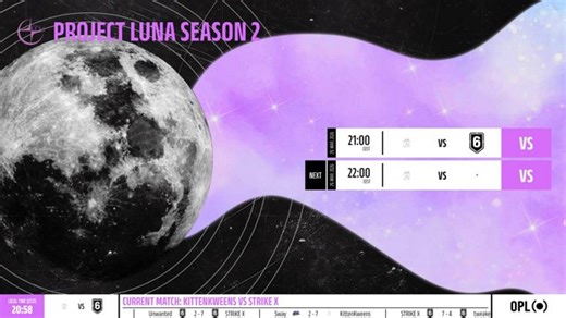 Project Luna Season 2 - KittenKweens vs StrikeX - KittenKweens vs Overtake