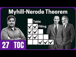 Myhill-Nerode Theorem for DFA Minimization