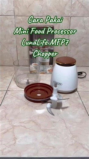 What will happen when Emma is doing How to Use Mini Food Processor LunaLife MFP7 Mini Chopper 😢