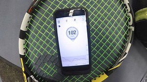 Professional tennis player and Dexcom Warrior JC Aragone keeps tabs on his glucose levels during practice. 🎾 How does exercise affect your numbers? #Sponsored | Dexcom