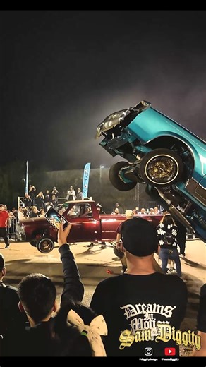 Lowrider in the Hop Pit Saturday Night in Phoenix Arizona #lowrider